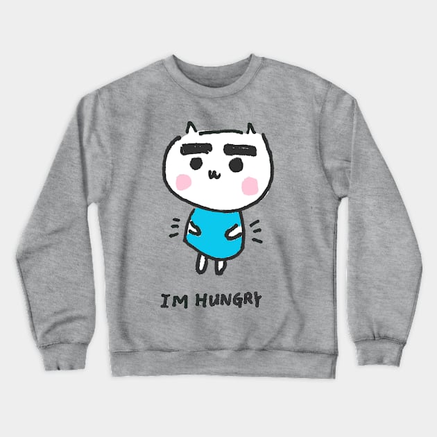 Cat Crewneck Sweatshirt by theladyernestember